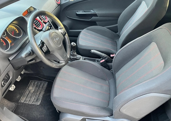 Opel Corsa cena 19900 przebieg: 220000, rok produkcji 2012 z Tyszowce małe 191